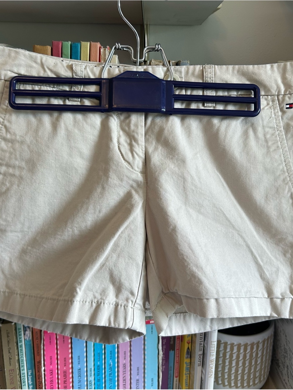 Tommy Hilfiger Cream Women's Chino Shorts